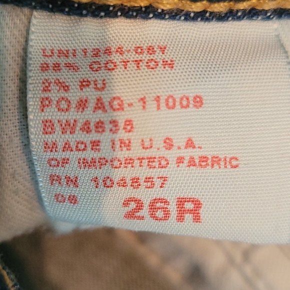 - Adriano Goldschmied Premiere skinny straight Sz 26 - Picture 6 of 6